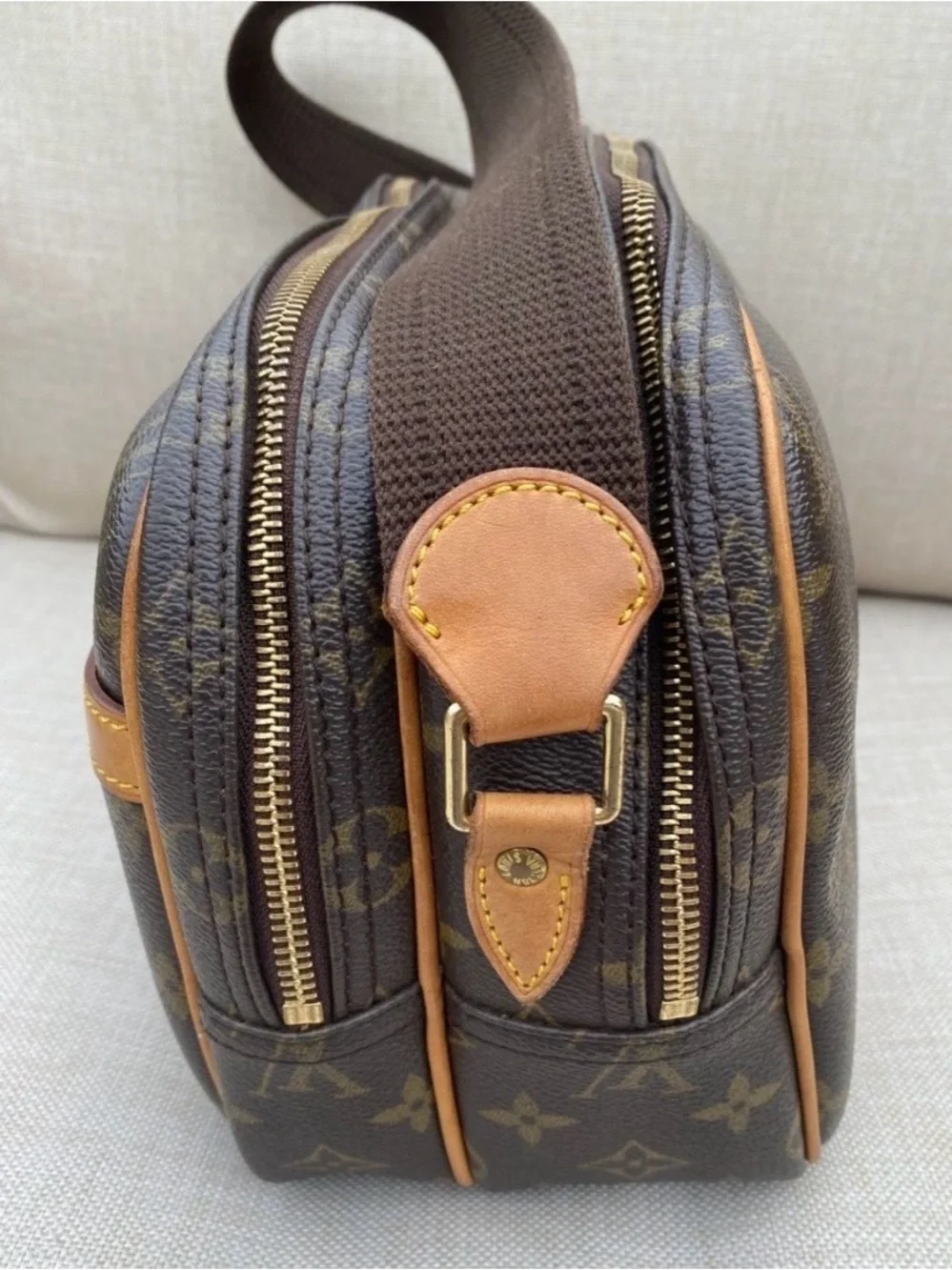 Louis Vuitton Brown Monogram Crossbody Bag